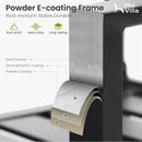 7-Piece Patio Dining Set with Rectangle Table & 6 Fashionable Dining Chairs