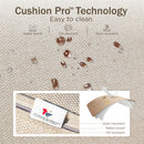 5-Seater Windsor Wood-Like Metal Sofa Set