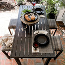 Phi Villa 5 Piece Bar Height Dining Set