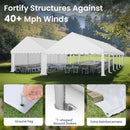 Phi Villa 20'x40' Heavy Duty Wedding Party Tent Outdoor Gazebo Shelter