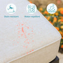 PHI VILLA 18-Piece Set with 6-Seat Dining Set and 7-Seat Steel Conversation Sofa Set and 3-Piece Padded Conversation Set