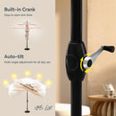 PHI VILLA 10ft 3 Tier Auto-tilt Patio Umbrella Outdoor Double Vented Umbrella