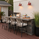 Phi Villa Mirage Rope-art High Bar Stools for Outdoor Pub