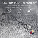 Grey KSLIN™ 5 Seat Patio Sofa with Marble Table