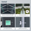 Multi-Sized PE Carport and Storage Tent