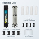 Phi Villa 10’ x 10’ Pop Up Canopy Tent with Sidewall 4 in 1 Outdoor Patio Gazebo