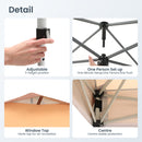 Phi Villa 10’ x 10’ Pop Up Canopy Tent with Sidewall 4 in 1 Outdoor Patio Gazebo