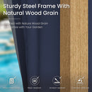 PHI VILLA 10’x13’ Patio Affordable Gazebo with Mosquito Net