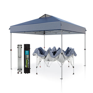 10'x10' Pop Up Portable Canopy Tent with Wheeled Bag
