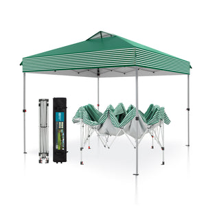 10'x10' Pop Up Portable Canopy Tent with Wheeled Bag