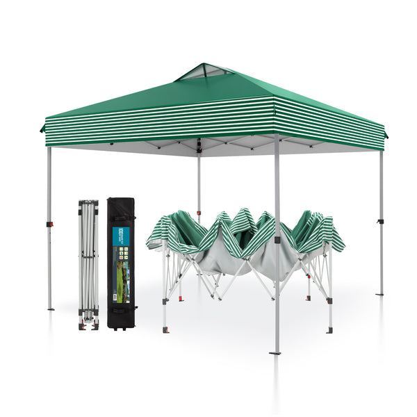 10'x10' Pop Up Portable Canopy Tent with Wheeled Bag