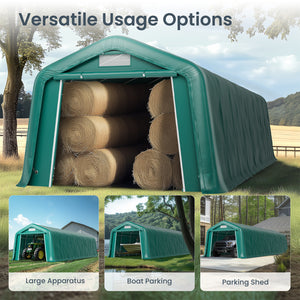 Multi-Sized PE Storage Tent for Vehicles and Farm