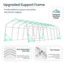 Multi-Sized PE Storage Tent for Vehicles and Farm