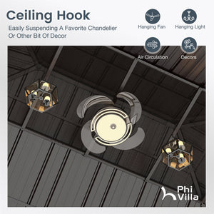 14'x20' Outdoor Hardtop Gazebo with Galvanized Steel Roof and Mosquito Net