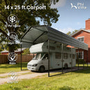 Phi Villa 14x35FT Metal RV and Camper Carports
