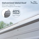 14x35ft Metal RV Carports and Shelters-Technical Specifications