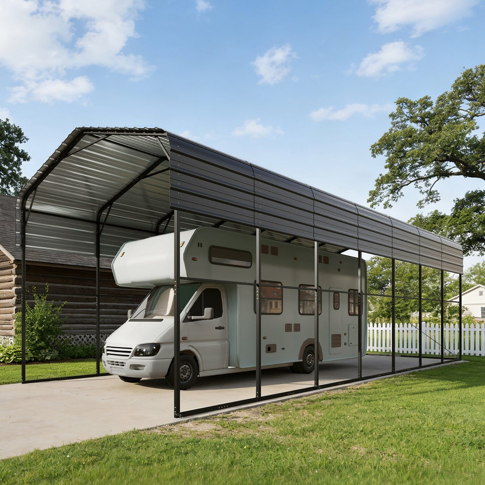 Phi Villa 14x35FT Metal RV and Camper Carports