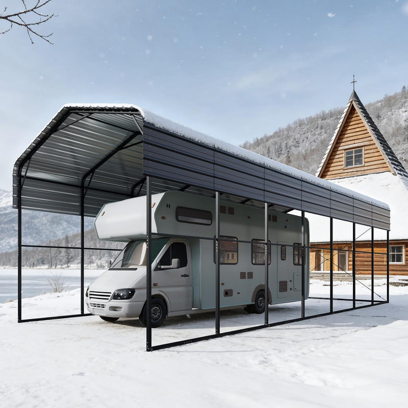 Phi Villa 14x35FT Metal RV and Camper Carports