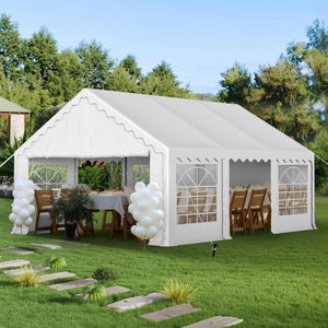 Heavy Duty Party Tent Wedding Event Shelter with Removable Sidewalls