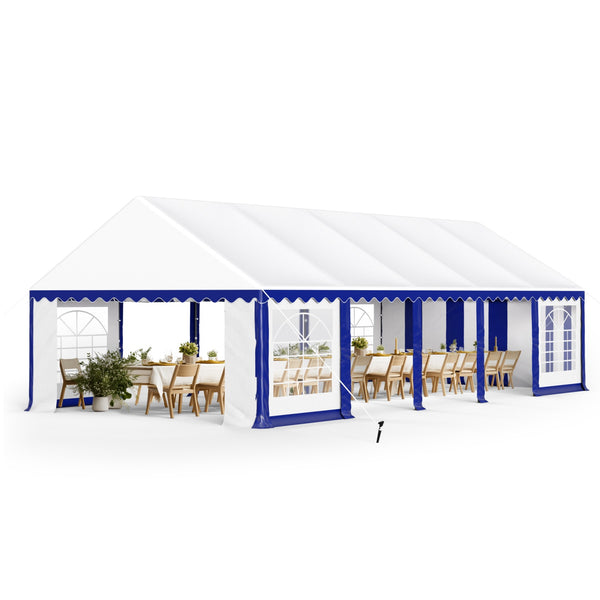 Heavy Duty Party Tent Wedding Event Shelter with Removable Sidewalls
