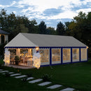 Phi Villa Heavy Duty Party Tent Wedding Event Shelter with Removable Sidewalls