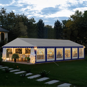 Heavy Duty Party Tent Wedding Event Shelter with Removable Sidewalls