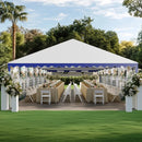 Phi Villa Heavy Duty Party Tent Wedding Event Shelter with Removable Sidewalls