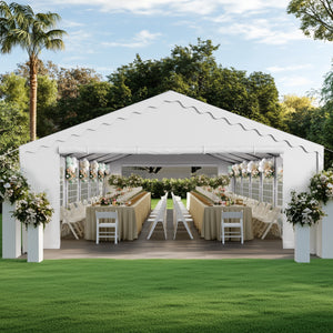 Heavy Duty Party Tent Wedding Event Shelter with Removable Sidewalls