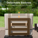 3-Seater Garden Sofa Set with Deep Cushions