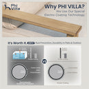 7-Seater Patio Wood-Like Metal Rope Sofa Set