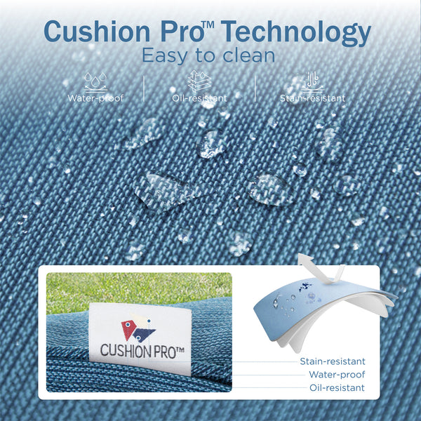 7-Seater Patio Metal Diamond Sofa with Ottomans