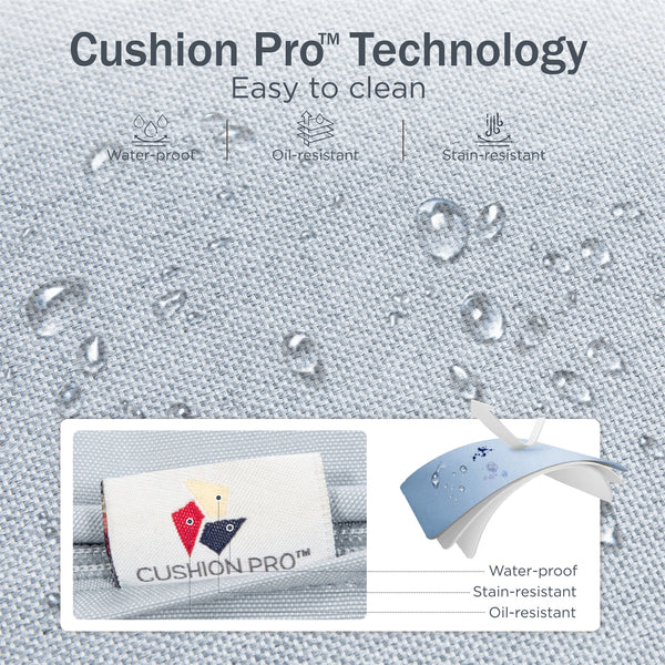 7-Seater Patio Aluminum Sofa Set with Coffee Table