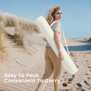 Phi Villa 7ft Patio Beach Tassel Umbrella UPF 50+ With Carry Bag