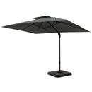 PHI VILLA 9X12ft Hydraulic Cantilever Patio Parasols Umbrellas