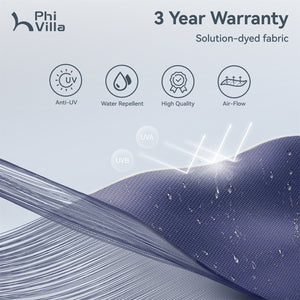 9X12ft Hydraulic Cantilever Patio Umbrellas in 4 Colors