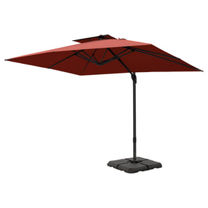 9X12ft Hydraulic Cantilever Patio Umbrellas in 4 Colors