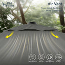 PHI VILLA Cantilever Umbrella - 360° Rotation & 7-Tilt Adjustable