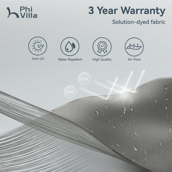 9X12ft Hydraulic Cantilever Patio Umbrellas in 4 Colors