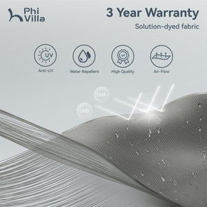 9X12ft Hydraulic Cantilever Patio Umbrellas in 4 Colors