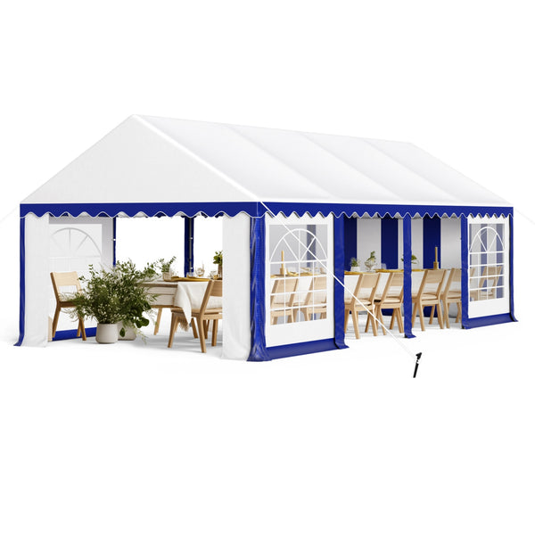 Heavy Duty Party Tent Wedding Event Shelter with Removable Sidewalls