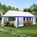 Phi Villa Heavy Duty Party Tent Wedding Event Shelter with Removable Sidewalls