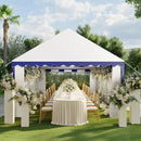 Phi Villa Heavy Duty Party Tent Wedding Event Shelter with Removable Sidewalls