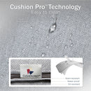 Classic Wicker Garden Sofa Set with Ottomans