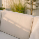 4-Seater Modern Rattan Outdoor Conversation Sofa Set