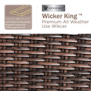 7-Seater Garden Vintage All-Weather Swivel Rattan Sofa Sets