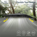 PHI VILLA 10ft Outdoor Patio Automatic Hydraulic Cantilever Parasols Umbrella