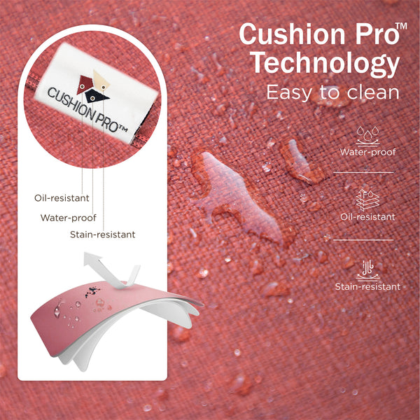 5-Seater Patio Metal Wave Sofa Set with Fire Pit Table