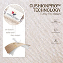 9-Seater Patio Metal Wave Sofa Set with Ottomans