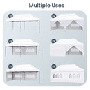 Phi Villa  Pop up Canopy Tent for Party Outdoor Gazebo with Wheeled Storage Bag