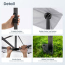 Phi Villa  Pop up Canopy Tent for Party Outdoor Gazebo with Wheeled Storage Bag